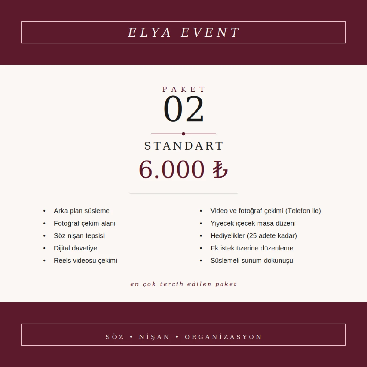 Standart Paket